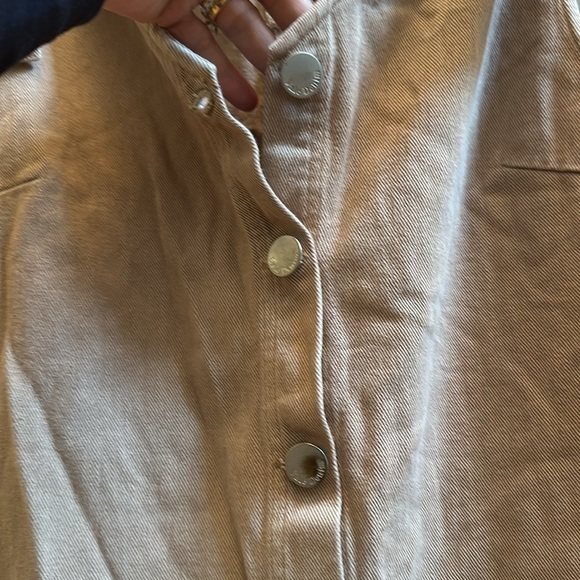 Vale Denim Playsuit Overalls Sz6 - Picture 6 of 8